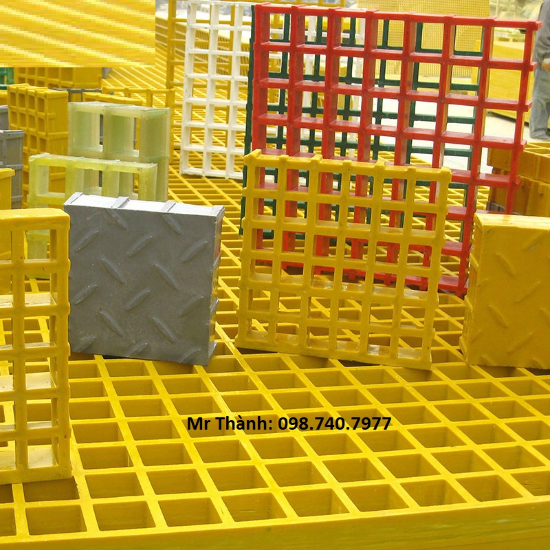 Tấm sàn frp grating