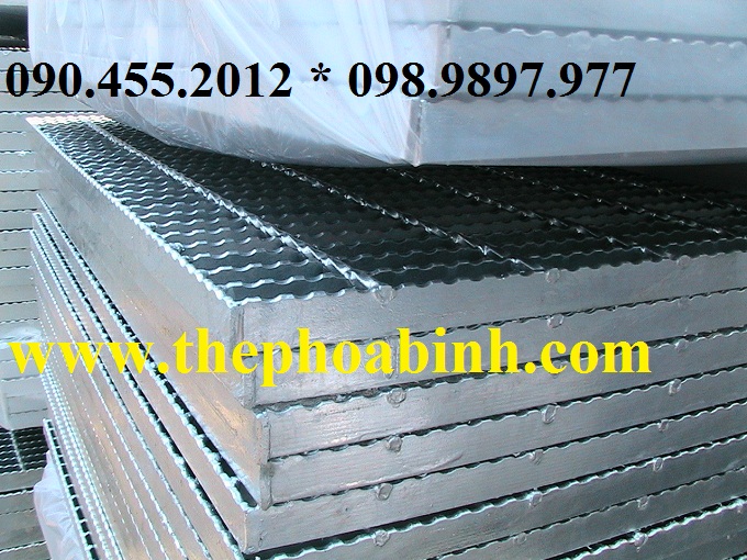 Tấm sàn thép mạ kẽm Grating